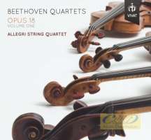 Beethoven: Quartets op. 18 vol. 1, nos. 3, 4 & 5